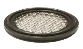 Tri-Clamp gasket with screen